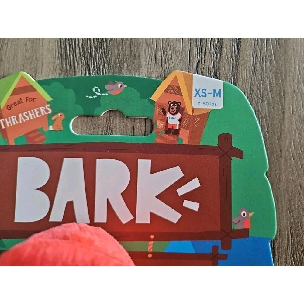 Bark Lil' Bucky & Squeaky Clean Bath Bombs Dog Toys - Squeaks Crinkles XS-Medium
